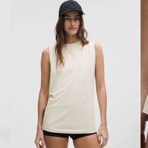 NWT Lululemon All Yours Organic Cotton Tank Top
Light Ivory Size Medium